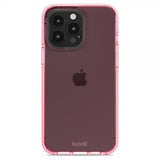 holdit iPhone 14 Pro Max Cover Seethru Bright Pink