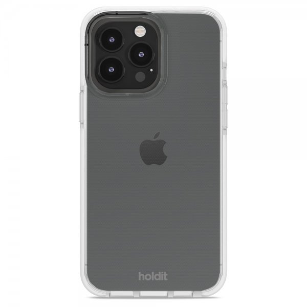 holdit iPhone 14 Pro Max Cover Seethru White