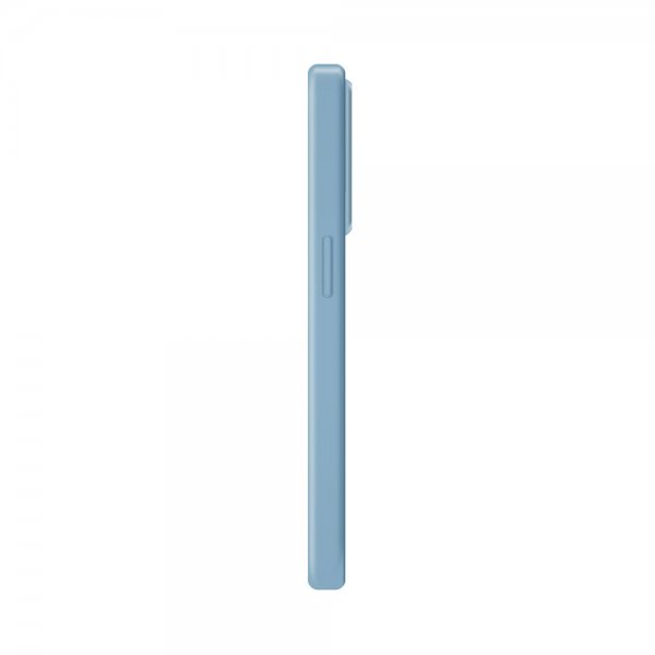 Xqisit iPhone 14 Pro Max Cover Silicone Case Lyseblå
