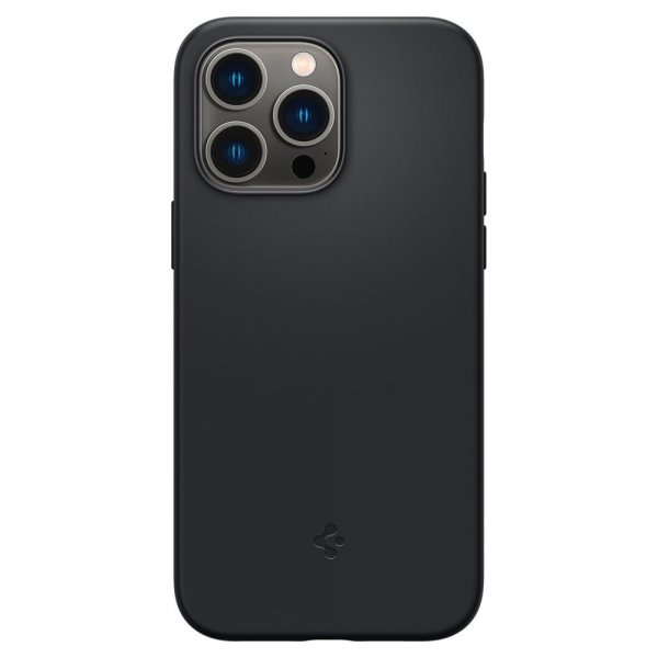 Spigen iPhone 14 Pro Max Cover Silicone Fit MagFit Sort