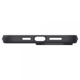 Spigen iPhone 14 Pro Max Cover Silicone Fit MagFit Sort
