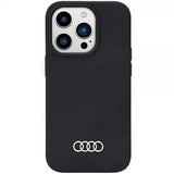 Audi iPhone 14 Pro Max Skal Silikone Sort