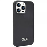 Audi iPhone 14 Pro Max Skal Silikone Sort