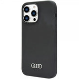 Audi iPhone 14 Pro Max Skal Silikone Sort