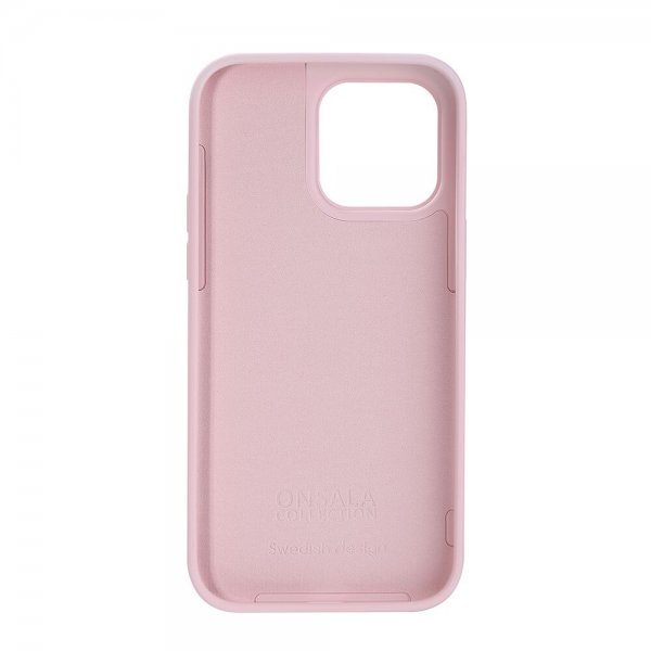 Onsala iPhone 14 Pro Max Cover Silikone Chalk Pink