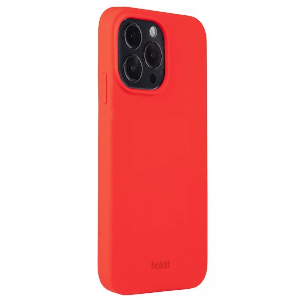 holdit iPhone 14 Pro Max Cover Silikone Chili Red