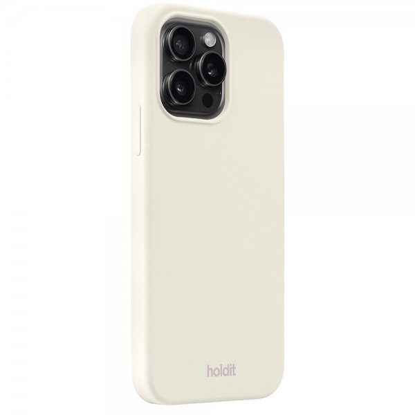 holdit iPhone 14 Pro Max Cover Silikone Soft Linen
