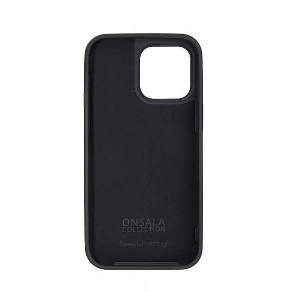 Onsala iPhone 14 Pro Max Cover Silikone Sort