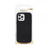 Onsala iPhone 14 Pro Max Cover Silikone Sort