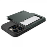 Spigen iPhone 14 Pro Max Cover Slim Armor CS Abyss Green
