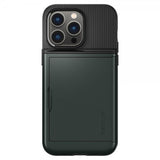 Spigen iPhone 14 Pro Max Cover Slim Armor CS Abyss Green