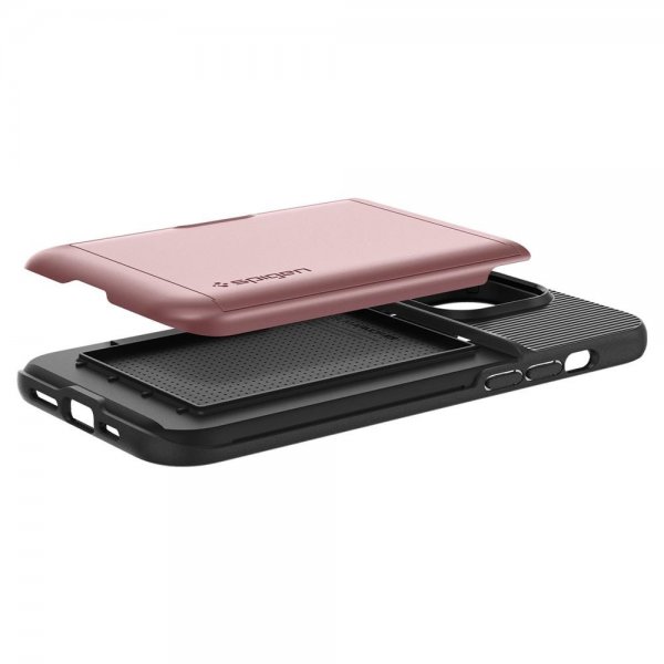Spigen iPhone 14 Pro Max Cover Slim Armor CS Rosaguld