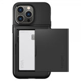 Spigen iPhone 14 Pro Max Cover Slim Armor CS Sort
