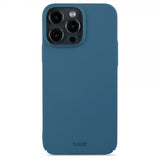 holdit iPhone 14 Pro Max Cover Slim Case Denim Blue