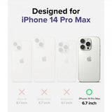 Ringke iPhone 14 Pro Max Cover Slim Mat Klar
