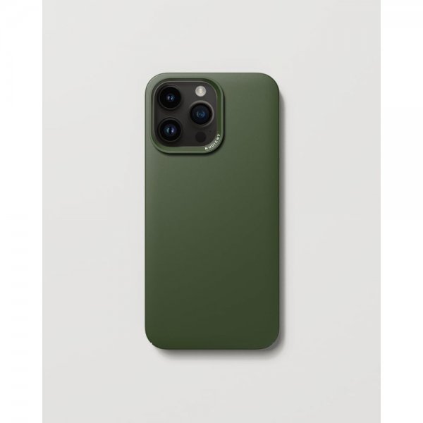 Nudient iPhone 14 Pro Max Cover Thin Case MagSafe Pine Green