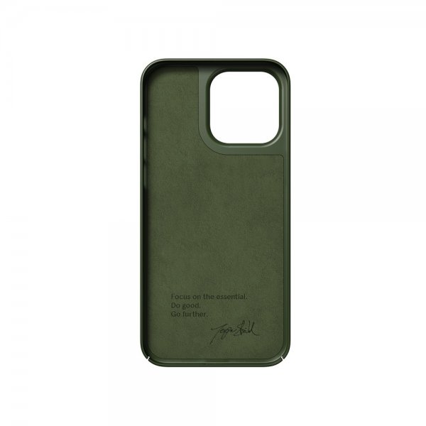 Nudient iPhone 14 Pro Max Cover Thin Case MagSafe Pine Green