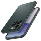 Spigen iPhone 14 Pro Max Cover Thin Fit Abyss Green
