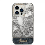Guess iPhone 14 Pro Max Cover Toile de Jouy Grå