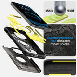 Spigen iPhone 14 Pro Max Cover Tough Armor MagFit Gunmetal
