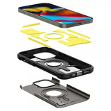 Spigen iPhone 14 Pro Max Cover Tough Armor MagFit Gunmetal