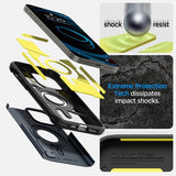 Spigen iPhone 14 Pro Max Cover Tough Armor MagFit Metal Slate