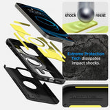 Spigen iPhone 14 Pro Max Cover Tough Armor MagFit Sort