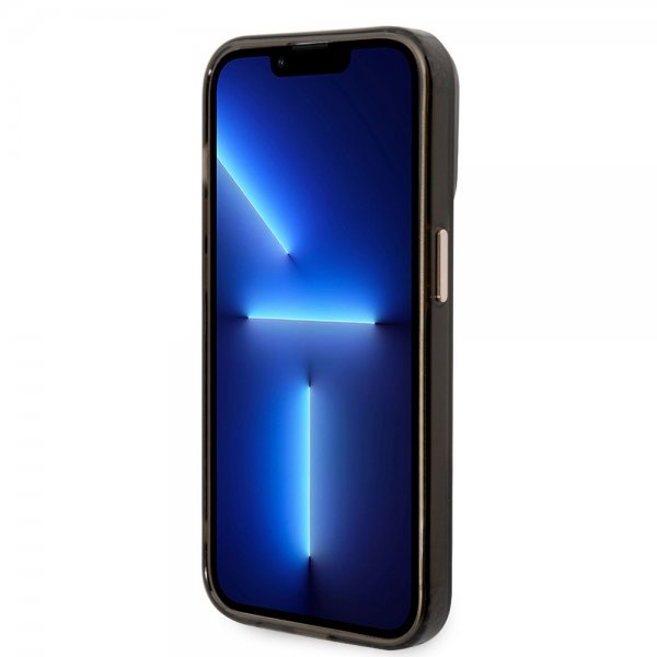 Guess iPhone 14 Pro Max Cover Gennemsigtigt MagSafe Sort