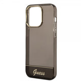 Guess iPhone 14 Pro Max Cover Translucent Sort