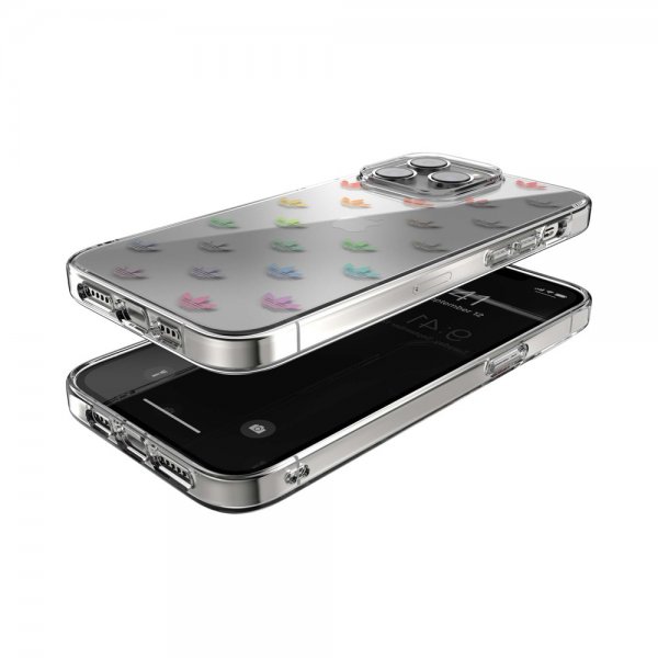 Adidas iPhone 14 Pro Max Cover Trefoil Clear Case Transparent