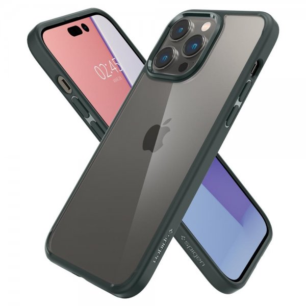 Spigen iPhone 14 Pro Max Cover Ultra Hybrid Abyss Green