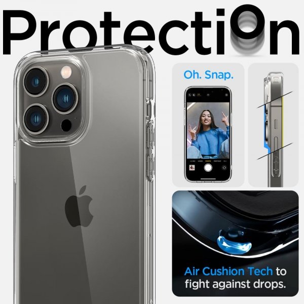 Spigen iPhone 14 Pro Max Cover Ultra Hybrid Crystal Clear