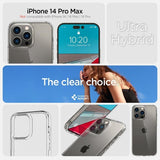 Spigen iPhone 14 Pro Max Cover Ultra Hybrid Crystal Clear