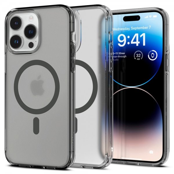 Spigen iPhone 14 Pro Max Cover Ultra Hybrid MagFit Frost Black