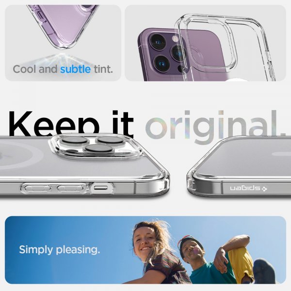 Spigen iPhone 14 Pro Max Cover Ultra Hybrid MagFit Frost Clear