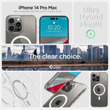 Spigen iPhone 14 Pro Max Cover Ultra Hybrid MagFit Hvid
