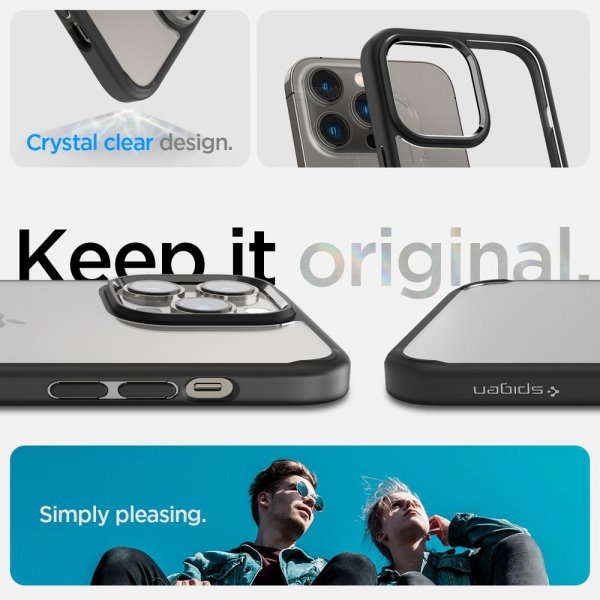 Spigen iPhone 14 Pro Max Cover Ultra Hybrid Mat Sort