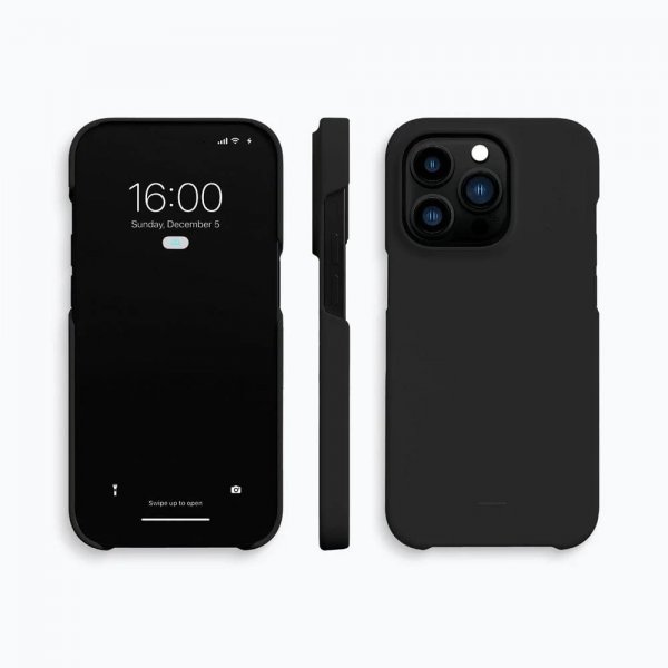 agood company iPhone 14 Pro Max Cover Plantebaseret Soft Charcoal Black