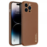 Dux Ducis iPhone 14 Pro Max Cover YOLO Series Brun