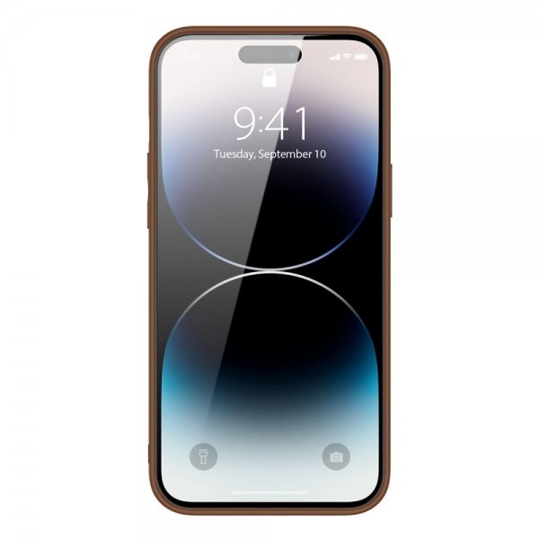 Dux Ducis iPhone 14 Pro Max Cover YOLO Series Brun