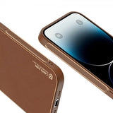 Dux Ducis iPhone 14 Pro Max Cover YOLO Series Brun