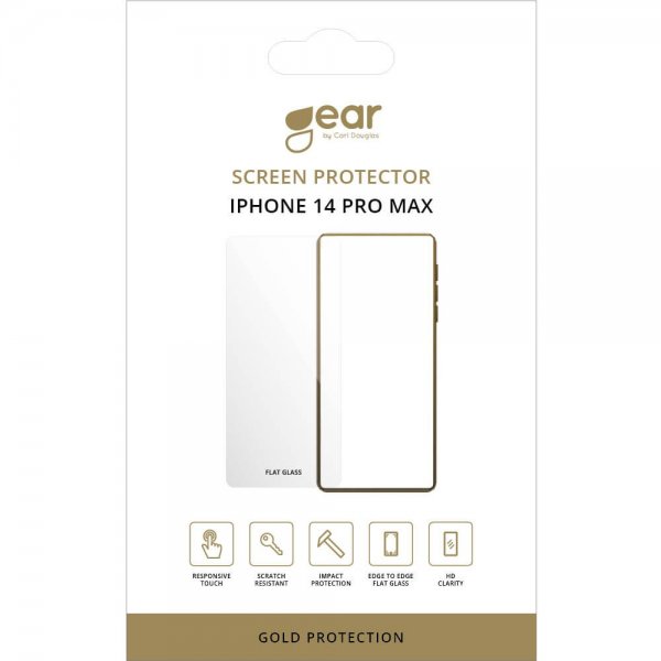 Gear iPhone 14 Pro Max Skærmbeskyttelse 2.5D