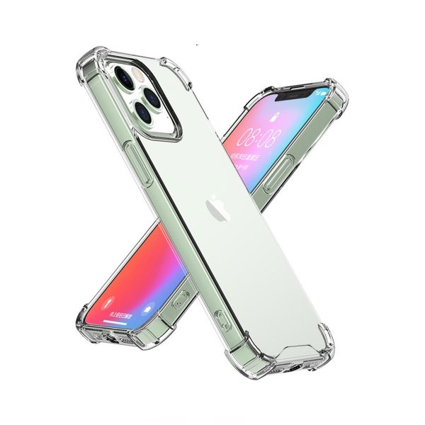 iPhone 14 Pro Max Cover Forstærkede Hjørner Gennemsigtig