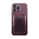 iPhone 14 Pro Max Cover Kortholder Stødsikker Rosa