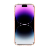 iPhone 14 Pro Cover Glitter MagSafe Guld