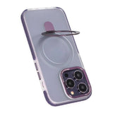 iPhone 14 Pro Cover MagSafe Sammenklappeligt med Stativ Lilla