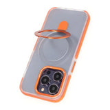 iPhone 14 Pro Cover MagSafe Sammenfoldeligt med Stativ Orange