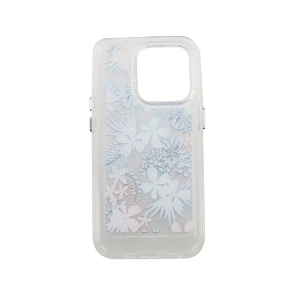 iPhone 14 Pro Cover Motiv Røde Blomster