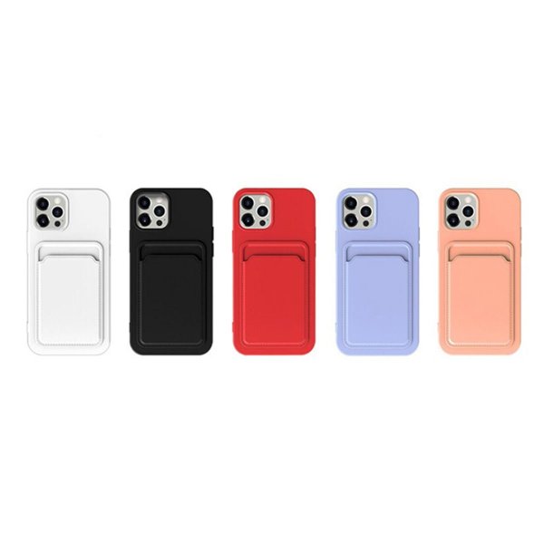 iPhone 14 Pro Cover Kortholder Rosa