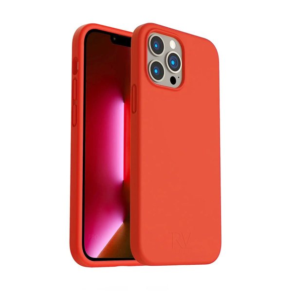 Rvelon iPhone 14 Pro Cover Silikone Rosa